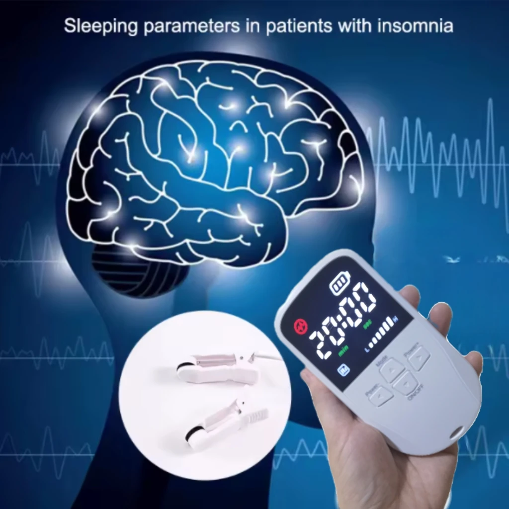 Abstract brainwave-inspired wellness graphic